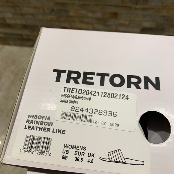 Tretorn Sofia Rainbow Slide Sandal - Picture 4 of 9